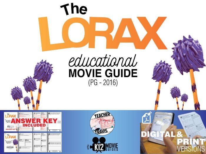 The lorax movie questions and answers