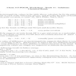 Pogil intermolecular forces answer key