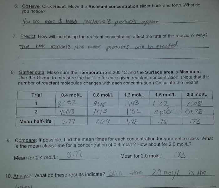 Student exploration solubility and temperature gizmo answers