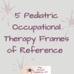 Occupational therapy biomechanical frame of reference