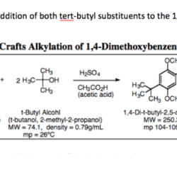 Friedel alkylation benzene phenol anisole hf anhydrous chloro alkene