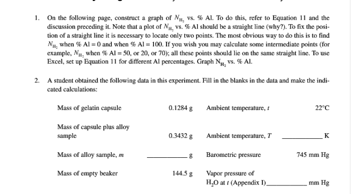 Composition of an aluminum-zinc alloy lab report